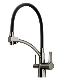 Sancos Смеситель для кухни Eri SC4001GG вороненая сталь – фотография-1